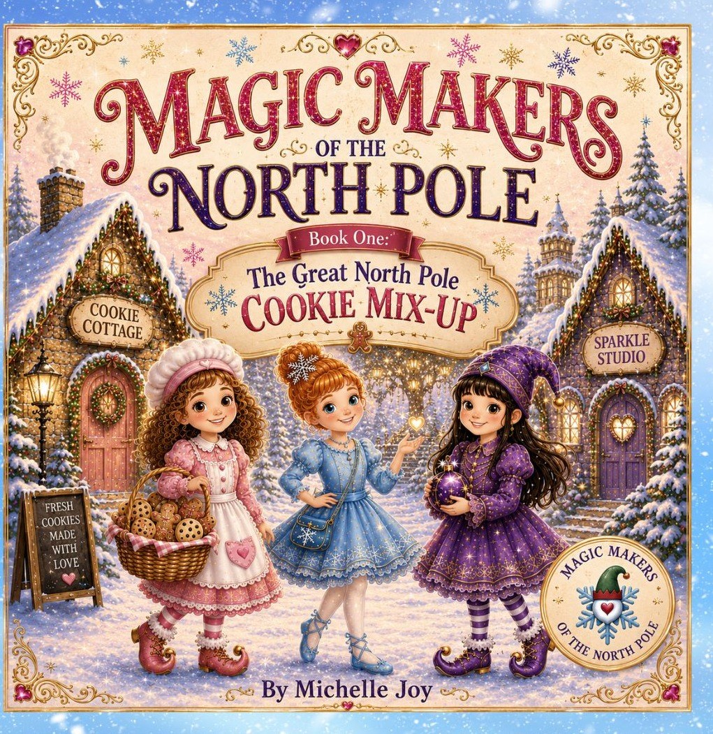 Cover of The Great North Pole Cookie Mix-Up by Michelle Joy